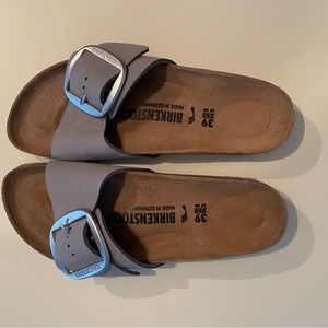 Birkenstock Madrid Big Buckle Dove Gray